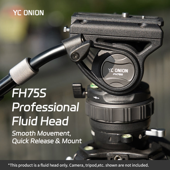 YC Onion T75SHDFH Pineta Peak Tripod with HD Tripod Feet & FH75S