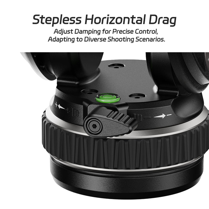 YC Onion T75SHDFH Pineta Peak Tripod with HD Tripod Feet & FH75S