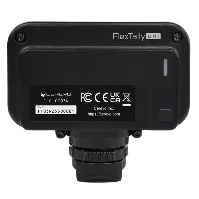 Cerevo CDP-FT03N ニコン デジタルアクセサリーシュー専用 タリーランプ FlexTally Uni
