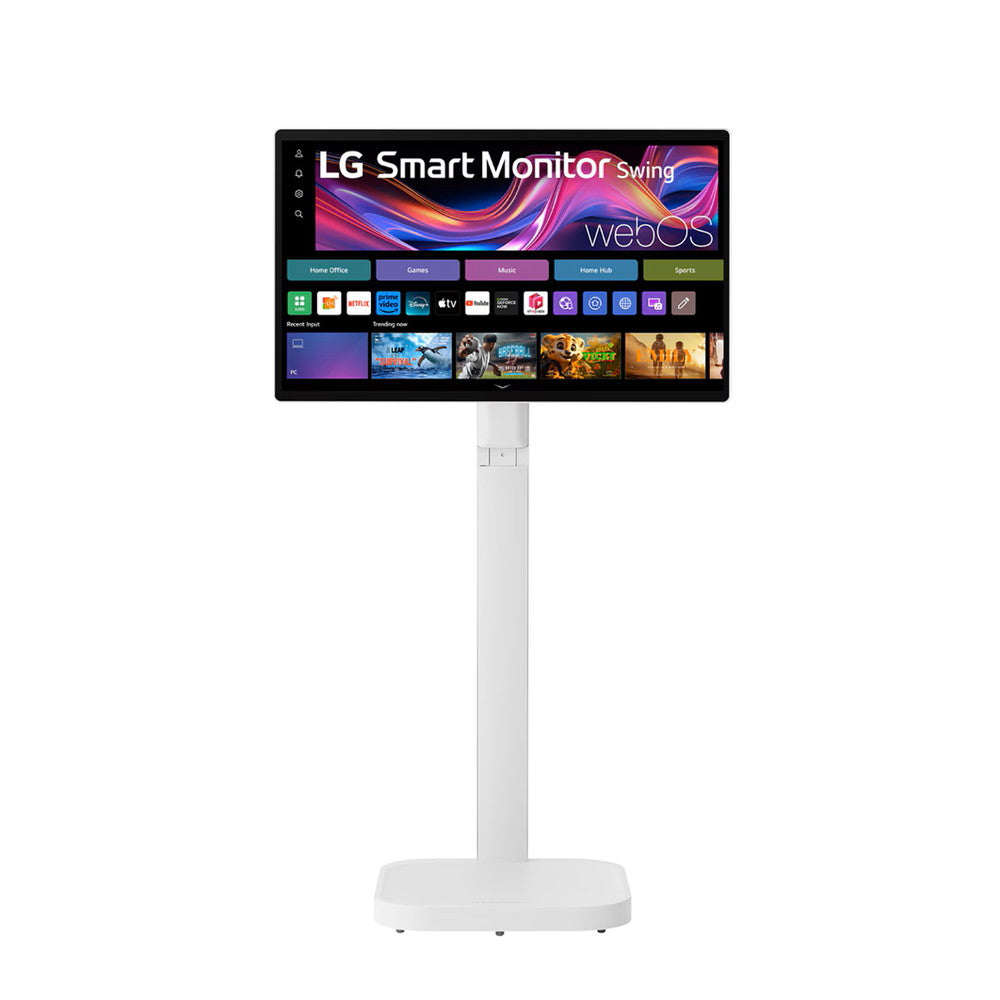 LG 32U889SA-W 31.5インチ 4K IPS Smart Monitor Swing - 業務用撮影