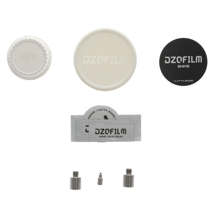 【オータム BIG SALE】【ワケあり品】DZOFilm DZO-FF3580E フルフレームズームレンズ Catta Zoom 35-80mm T2.9(ホワイト)