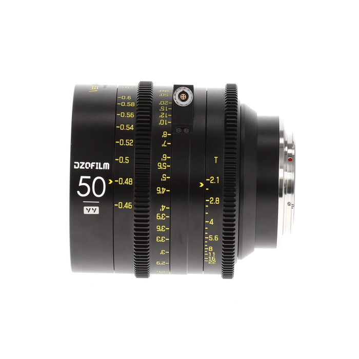 【ワケあり品】DZOFilm DZOVC05021  Vespid Cyber フルフレームプライムレンズ PL/EFマウント 50mm T2.1(DJI LiDARレンジファインダー（RS）較正データ搭載)