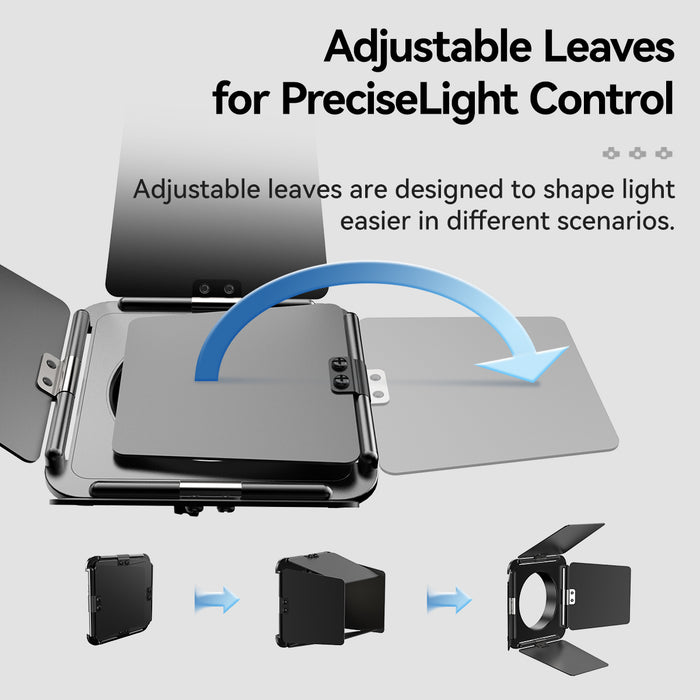 Ulanzi L059GBB1 リーフバーンドア×4 Mini ボーエンズマウント付き