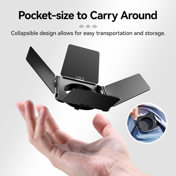 Ulanzi L059GBB1 リーフバーンドア×4 Mini ボーエンズマウント付き