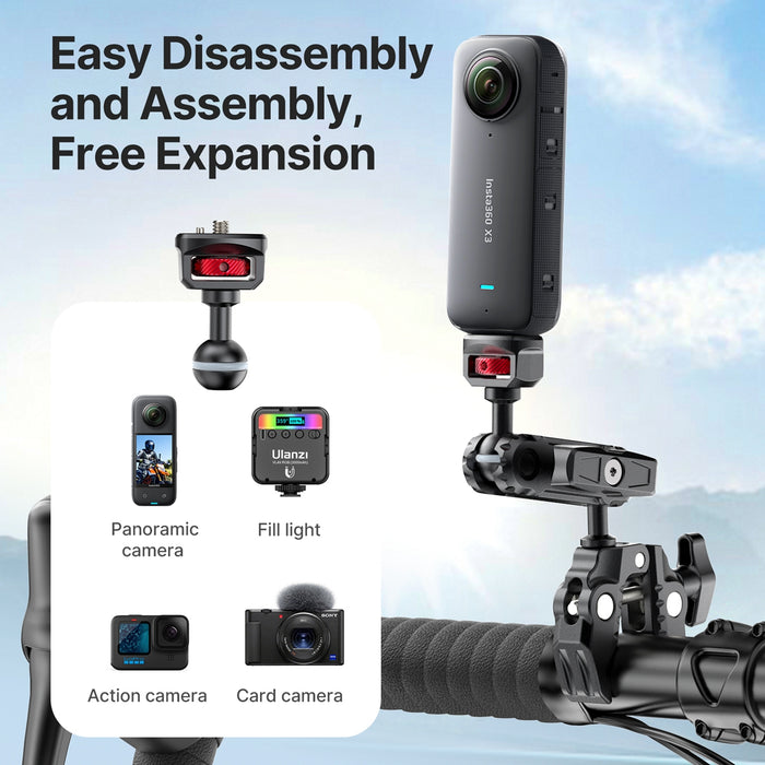 Ulanzi C046GBB1 C017 スーパークランプ デュアルボールヘッド マジックアーム