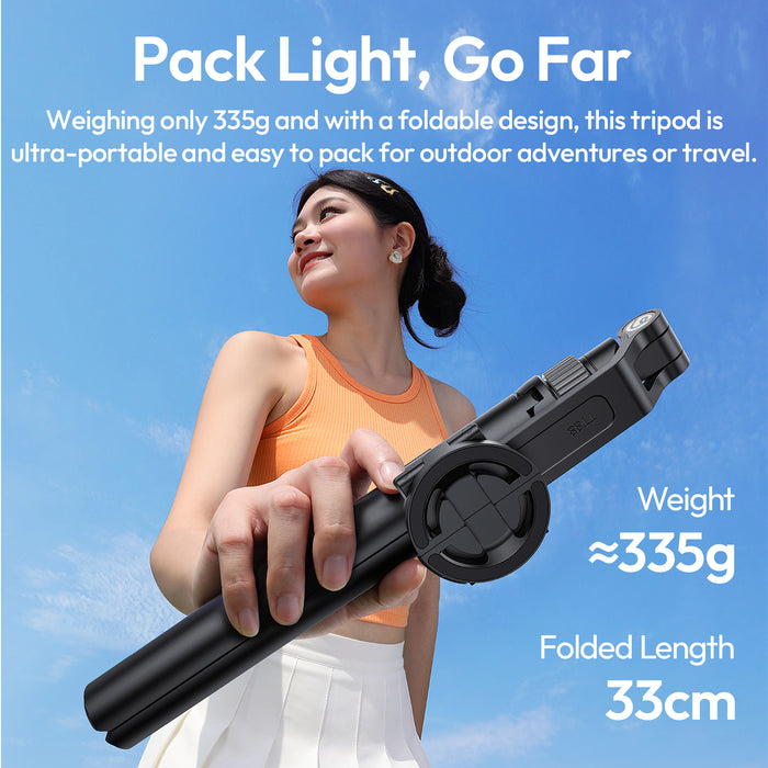 Ulanzi T139 TT88 オーバーヘッドセルフィースティック(ブラック)