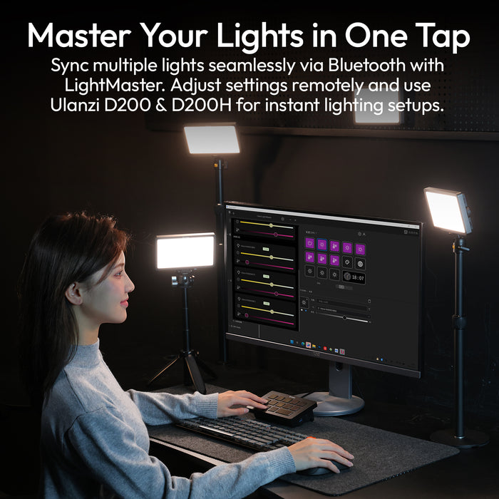 Ulanzi L149 K6500 マグネット式ビデオライト