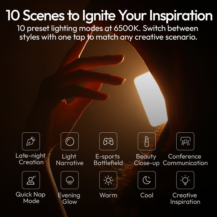 Ulanzi L149 K6500 マグネット式ビデオライト