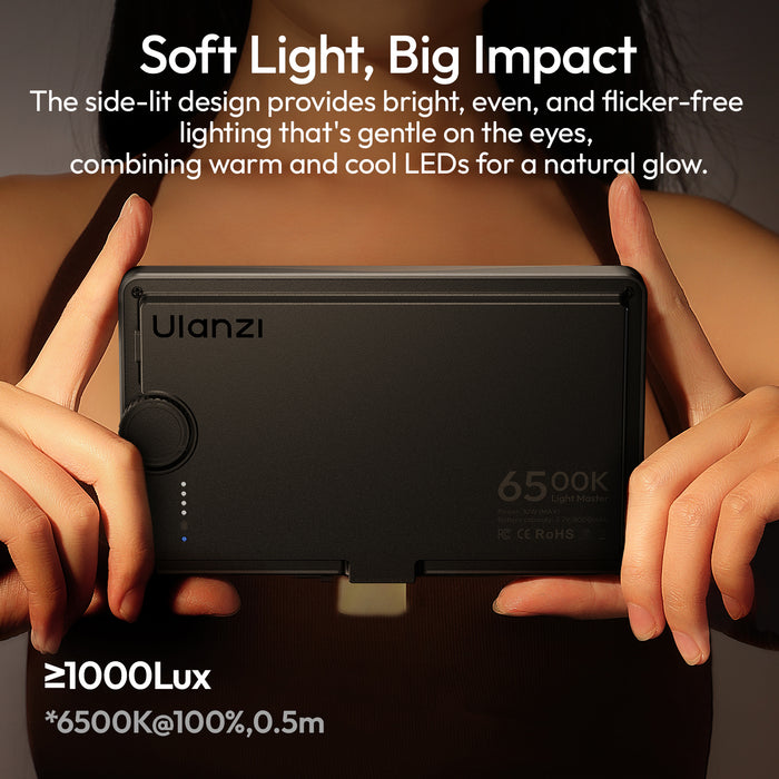 Ulanzi L149 K6500 マグネット式ビデオライト
