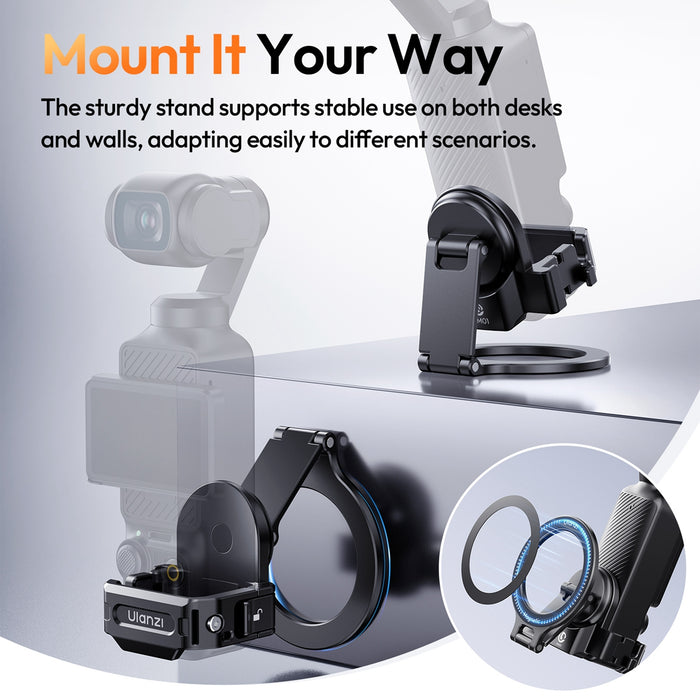 Ulanzi C065 PM01 Pocket 3 マグネット拡張スタンド