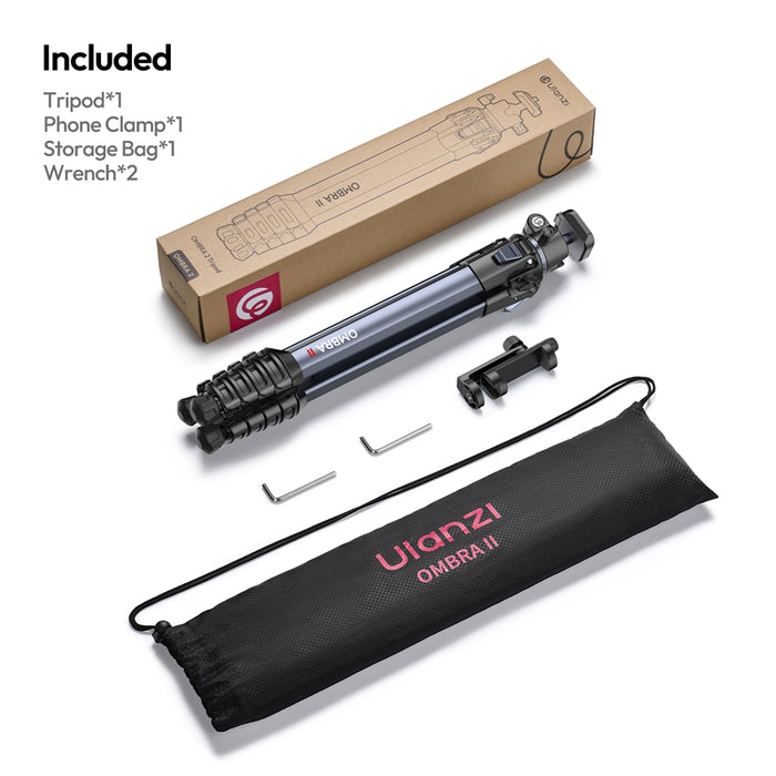 Ulanzi T156 OMBRA II トラベル三脚(ブラック)