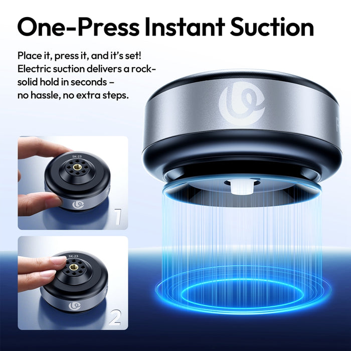 Ulanzi M085 SK-23 1/4 インチネジ付き電動真空吸盤