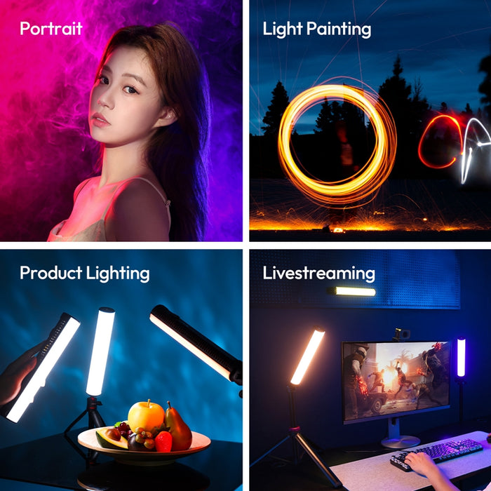 Ulanzi L208 B15RGB 15W フルカラーポータブルスティックライト