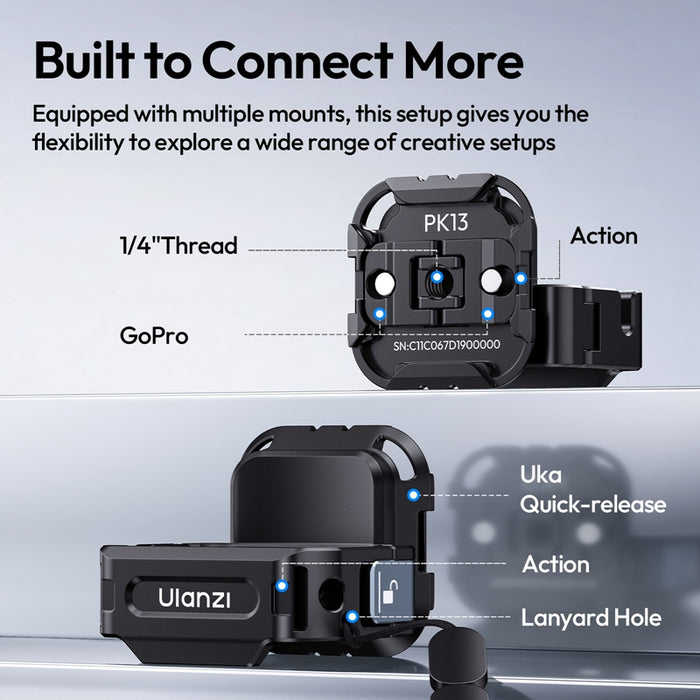 Ulanzi C067 Pocket3Uka クイックリリース拡張フレーム