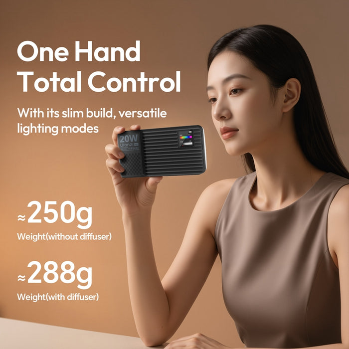 Ulanzi L207 K20RGB 20Wビデオライト