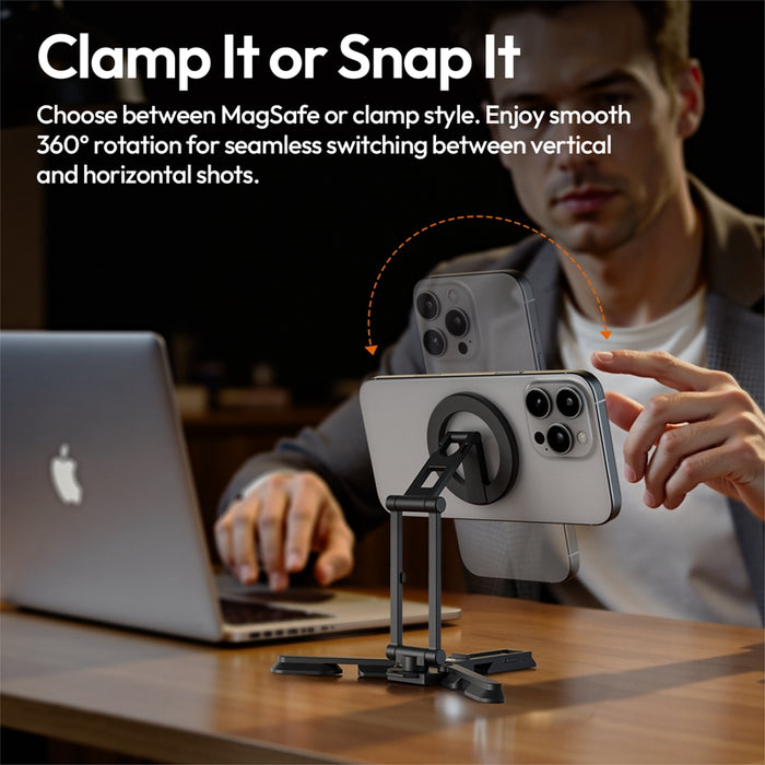 Ulanzi M100 SK29 多機能カメラスマホスタンド(クリップ式)