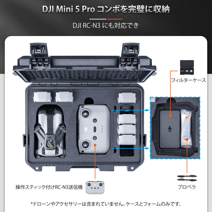 Lykus DCP-MM510 Mini 5 Pro コンボハードケース