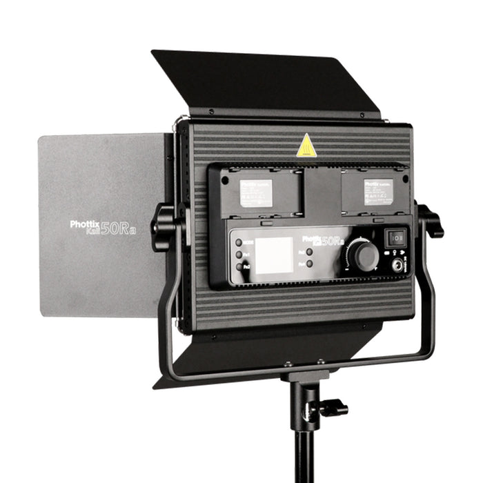 Phottix Kali 50Ra RGB LED Light Twin Kit Set パネル型LEDライト
