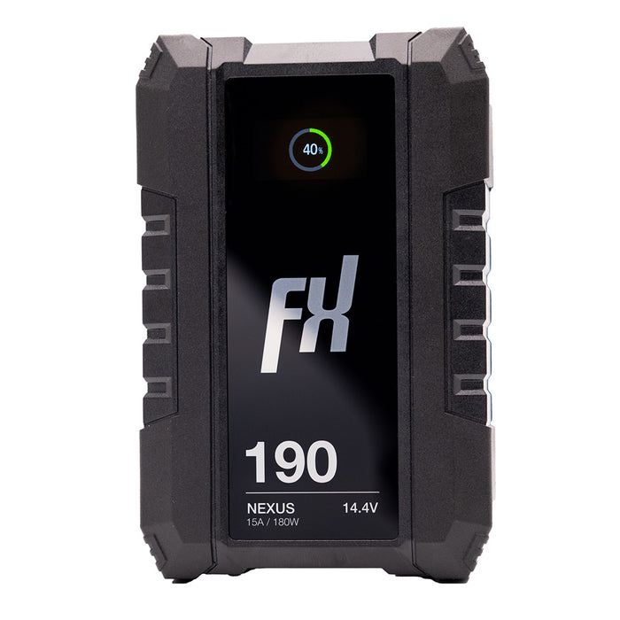 FXLION BP-190SL 液晶ディスプレイ付スマートVマウントバッテリー NEXUS