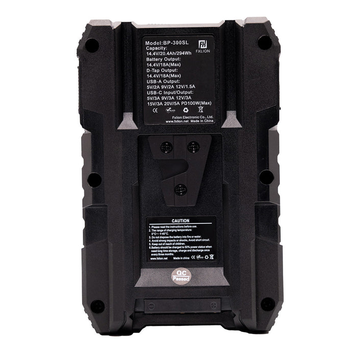 FXLION BP-300SL 液晶ディスプレイ付スマートVマウントバッテリー NEXUS