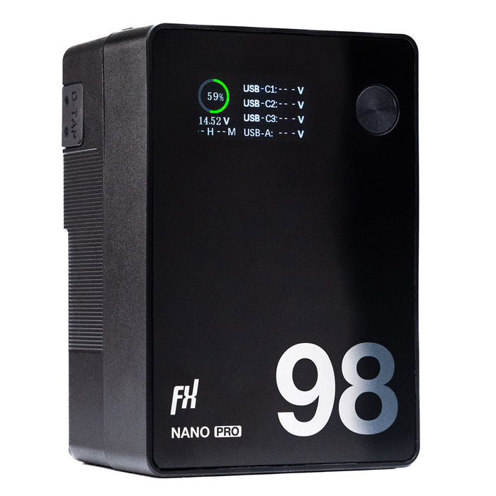FXLION NANO Pro 98 Vマウントバッテリー