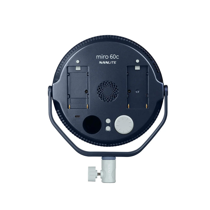 【決算セール2026】NANLITE miro 60c(Midnight Blue) miro 60c フルカラー丸型パネルライト(ミッドナイトブルー)
