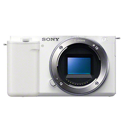 SONY ZV-E10K W デジタル一眼カメラ VLOGCAM ZV-E10 パワーズームキット(ホワイト)