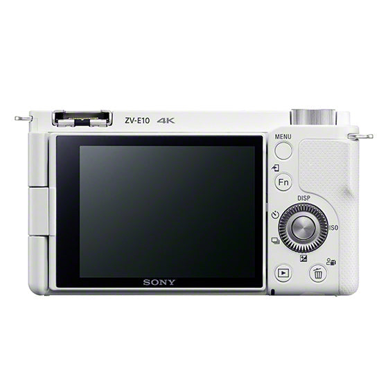 SONY ZV-E10K W デジタル一眼カメラ VLOGCAM ZV-E10 パワーズームキット(ホワイト)