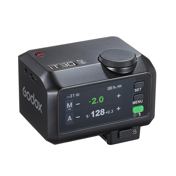 GODOX iT30Pro S Black TTLオンカメラフラッシュ iT30Pro(ブラック/ソニー用)