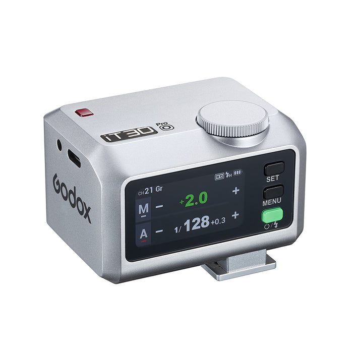 GODOX iT30Pro O Silver TTLオンカメラフラッシュ iT30Pro(シルバー/OM/パナソニック用)