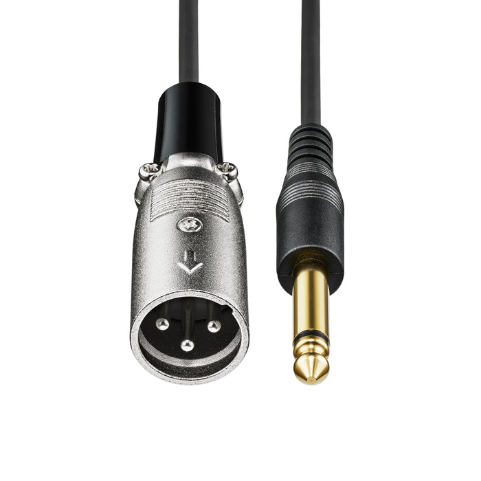Audio-Technica AT-MI07/3.0 XLR変換ケーブル XLR-Mプラグ-φ6.3mmモノラル標準プラグ 3.0m