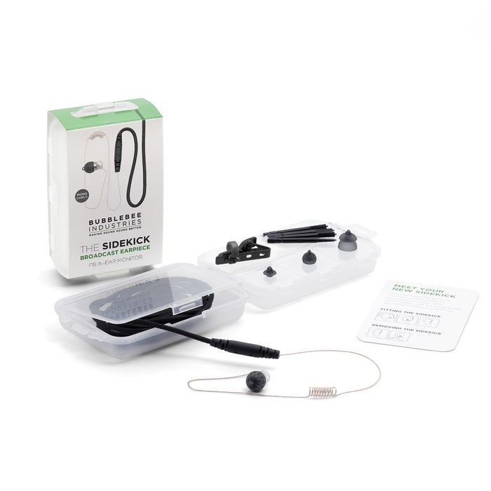 BUBBLEBEE BBI-SKB-M-C ブロードキャスト用インイヤーモニター モノラル カーリーケーブル仕様 ケーブル長122cm