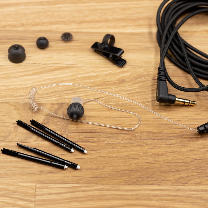 BUBBLEBEE BBI-SKB-M-C ブロードキャスト用インイヤーモニター モノラル カーリーケーブル仕様 ケーブル長122cm