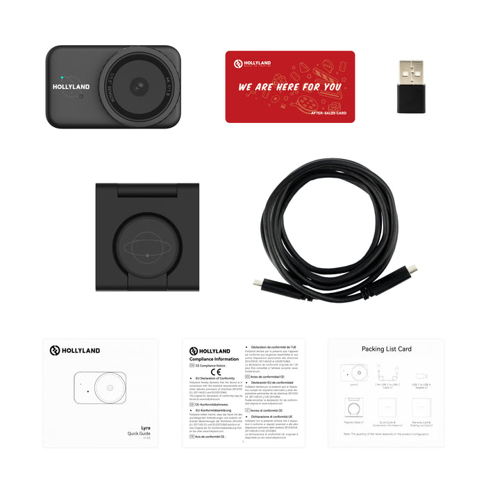 Hollyland 4K対応高画質Webカメラ Lyra