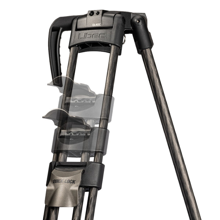 Libec QL40C カーボン製クイックロック三脚
