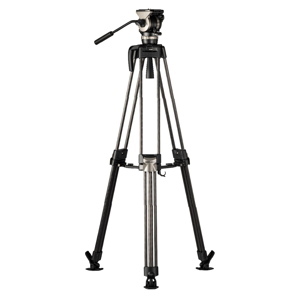 Libec NX-400MQC 業務用・中型カメラ用高性能軽量三脚システム(ミッド