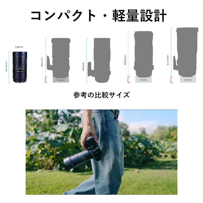 LAOWA LAO0841 180mm F4.5 1.5x Ultra Macro APO(ライカLマウント)