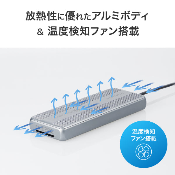 I-O DATA SSPU-TFC2 Thunderbolt 5対応 SSD「SSPU-TFCシリーズ」 2TB