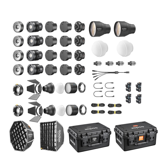 GODOX MS60Bi 4K バイカラー4灯キット