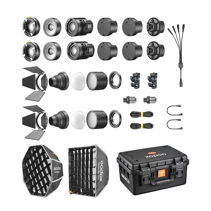 GODOX MS60R 2K フルカラー 2灯キット