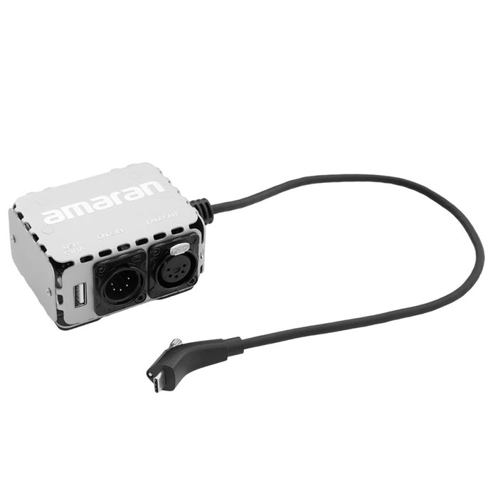 Aputure APAMDMXAD amaran USB-C to 5-Pin DMX In & Out Adapter
