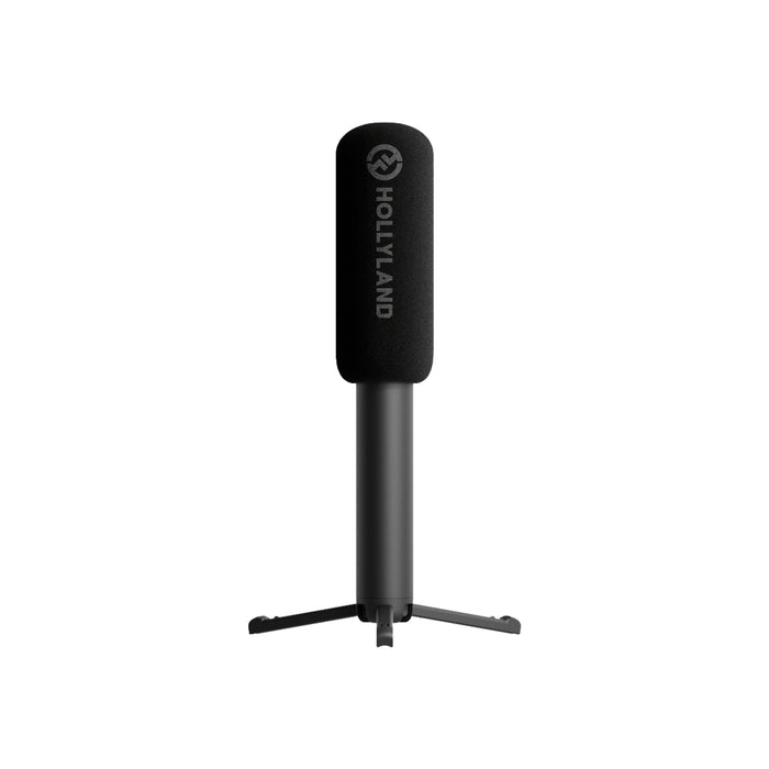 Hollyland ワイヤレスマイク用インタビューアダプター(手持ち/卓上両対応)