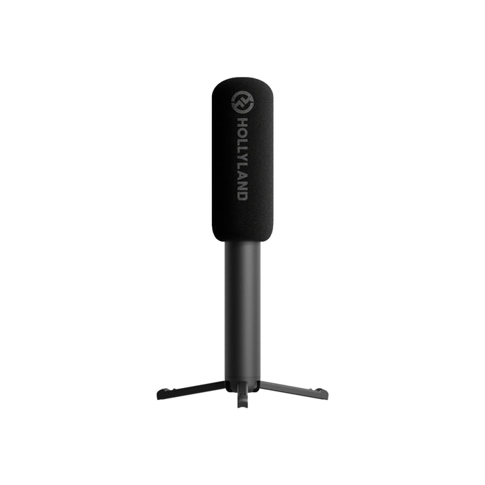 Hollyland ワイヤレスマイク用インタビューアダプター(手持ち/卓上両対応)
