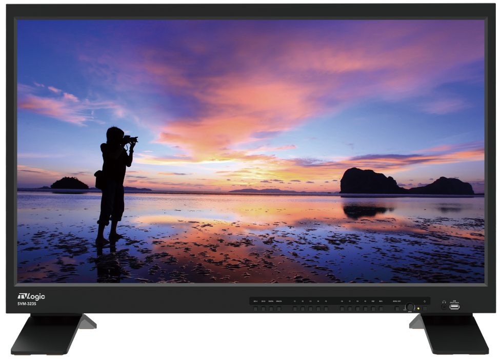 TVLogic SVM-323S 32インチ 1920x1080 ハイエンドLCDモニター