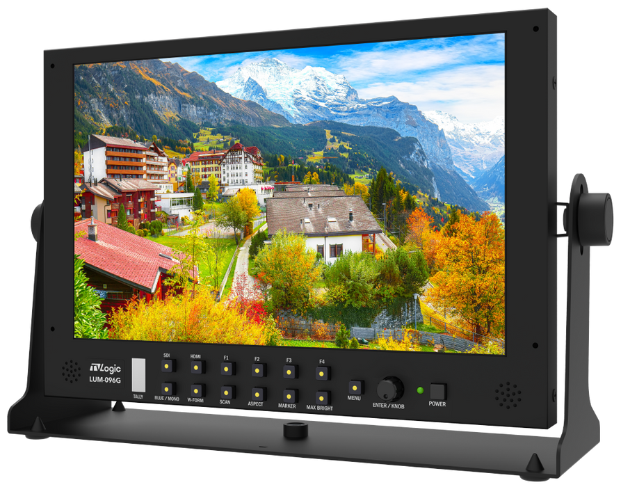 TVLogic LUM-096G 10インチ 4K入力対応LCDモニター