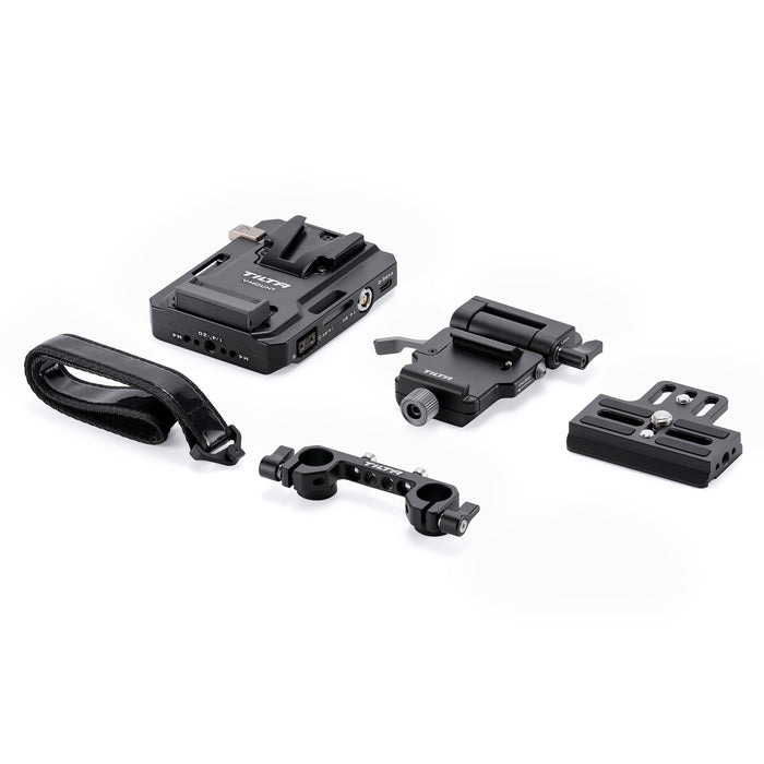 Tilta TA-BTP4K-V-B Mini PD Vマウントバッテリープレート アルカ規格レシーバーキット ブラック