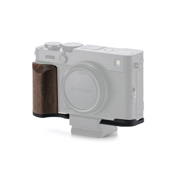 Tilta TA-T91-WG-B Fujifilm X-E5用 ウッドグリップ付 マウンティングベースプレート ブラック