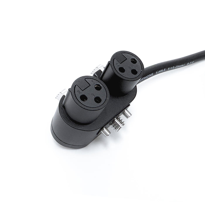 TILTA ES-T25-XLRA Mini XLR to 3-Pin XLR Adapter for Canon C80