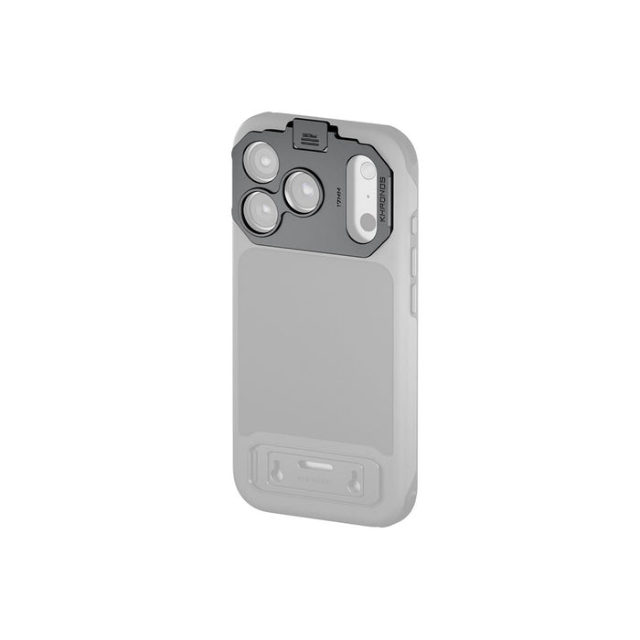 Tilta TK-IP17-P17-SG Khronos 17mmスレッド レンズアダプター(iPhone 17 Pro用) スペースグレー