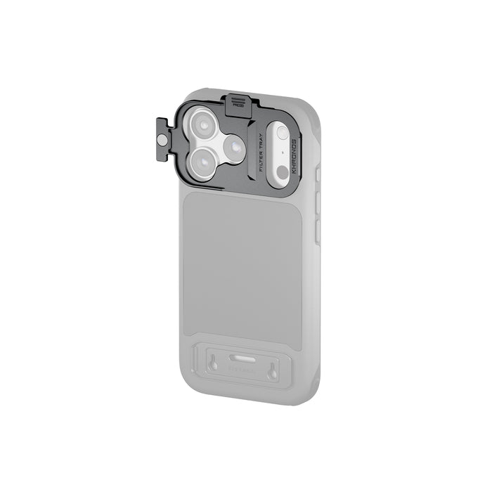 Tilta TK-IP17-FTP-SG Khronos クイックリリース フィルタートレイ(iPhone 17 Pro用) スペースグレー